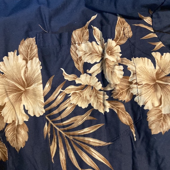 Hawaiian short sleeve FROM HILO, HAWAII 100% cotton - Picture 4 of 4